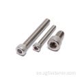 10*30 rostfritt stål sockethuvudskruvar Din912 Allen Key Bolts A2-70 Allen Key Screw